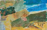 Untitled by Ram Kumar, 2001, Acrylic on paper, sold Mar 2023