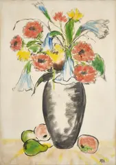 Still Life by Krishnaji Howlaji, Watercolour on paper, sold Mar 2023