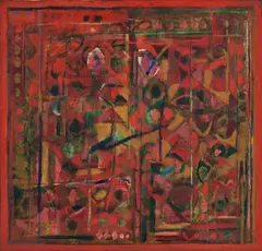 Untitled by Achuthan Kudallur, Oil on canvas, sold Mar 2023