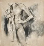 Untitled by Hema Joshi, Oil on canvas, sold Mar 2023