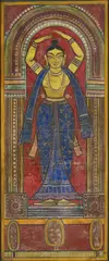 Untitled by Jamini Roy, Tempera on cloth laid on board, sold Aug 2023