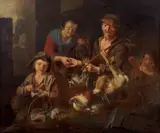 Le marchand de gibiers et volatiles by dit Il Todeschini Giacomo Francesco Cipper, Huile sur toile, sold Mar 2026