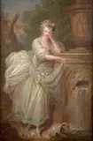 La cruche cassée by Charles Emmanuel Leclercq, Huile sur toile marouflée sur panneau, sold Mar 2026