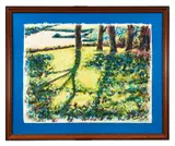 Paysage, vue de la côte by Frédéric Brandon, Huile sur papier, sold May 2026