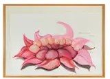 Fleur huître / canapé by Anne Ferrer, Aquarelle et crayon sur papier, sold May 2026