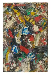 Sans titre by Oscar Gauthier, Huile sur cartonnette, sold May 2026