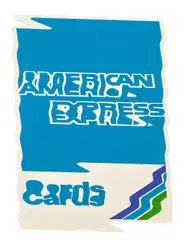 American Express by Raymond Hains, 1987, Print in colors on PVC ; signed, dated and dedicated on the back, sold May 2026
