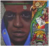 Tête de Femme Africaine by Philippe Hollevout, Acrylique et assemblage sur toile, sold May 2026