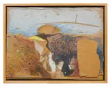 Callot - Rochers by Gérard Le Cloarec, Technique mixte sur papier, cartons découpés et collés, feutre, peinture, crayon et stylo, sold May 2026