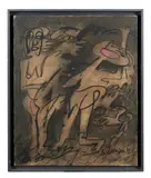 De rose et de gris by Jean Schoumann, Technique mixte sur toile, sold May 2026