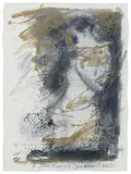 Femme dans le sable by Daniel Sciora, Technique mixte et sable sur papier, sold May 2026