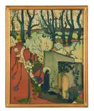 Le christ jardinier du matin de Pâques by Maurice Denis, Lithographie en couleurs sur papier, sold May 2026