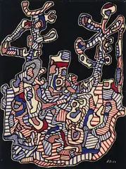 L'hourloupe by Jean Dubuffet, Sérigraphie sur papier, sold May 2026