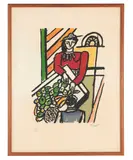 La marchande de quatre saisons by Fernand Léger, Lithographie en couleur, sold May 2026