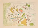 Falbala by Roberto Matta, 1973, Lithographie en 8 couleurs sur Vélin d'Arches, sold May 2026