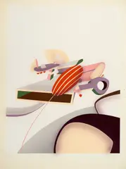 Sans titre by Michel Tyszblat, Lithographie en couleurs sur papier glacé, sold May 2026