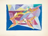 La conquête de l'air by Jacques Villon, 1958, Lithographie en couleurs sur vélin d'Arches, sold May 2026