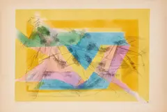 L'écuyère by Jacques Villon, 1951, Lithographie en couleurs sur vélin d'Arches, sold May 2026