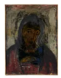 Icône by Zwy Milshtein, Huile sur toile, sold May 2026
