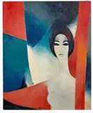 Portrait de femme by André Minaux, 1979, Huile sur toile, sold May 2026