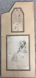 Deux oeuvres sur papier by Jean-Baptiste Carpeaux, Encre et crayon sur papier, sold May 2026