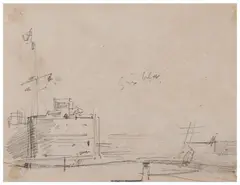 Ensemble de deux œuvres sur papier by Eugène Boudin, Crayon sur papier, sold Jun 2026