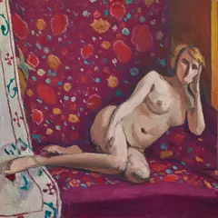 Nu sur fond rouge by Albert Marquet, 1912, Huile sur toile, sold Jun 2026