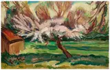 Arbres en fleurs by Othon Friesz, Huile sur toile, sold Jun 2026