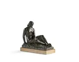 Baigneuse drapée by Pierre-Marie Poisson, Bronze à patine brune, sold Jun 2026