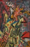 Clown violoniste by Gen Paul, Huile sur isorel, sold Jun 2026