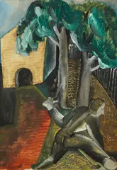 Le bêcheur by Ossip Zadkine, 1927, Gouache sur papier, sold Jun 2026