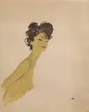 Nu en buste by Jean-Gabriel Domergue, Gouache sur papier, sold Jun 2026