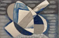 Sans titre by Serge Charchoune, 1944, Huile sur toile, sold Jun 2026