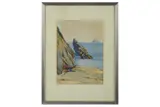Untitled by Arthur Royce Bradbury, watercolour and pencil, offered Jul 2020