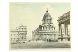 Greenwich hospital Colour lithograph Signed in pencil Randolph Schwabe (lower right); stamped R Schwabe 1938 (lower left) 45.7 x 61cm Unframed Literature: R by Randolph Schwabe, lithograph, offered Jul 2020