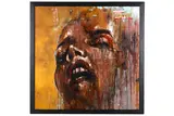 What It All Boils Down To' 2011 Mixed media on canvas Signed, titled and dated verso 66 x 66 cm including frame ARR by Guy Denning, Mixed media on canvas, offered Jun 2020