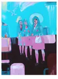 Flock' 2013 Giclee print Signed dated and numbered from an edition of 4AP's in pencil 75.5 x 55.5cm ARR by China Mike, Giclee print, offered Jun 2020