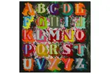 Tenderloin A-Z (Stone)' 2013 Acrylic and Spray paint on paper 1/1 Accompanied by COA 70 x 70 cm excluding frame ARR by Ben Eine, Stone)', offered Jun 2020