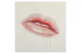 Lips 4' Edition of 10 by Sara Pope, pencil, offered Jun 2020