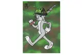 Full Metal Rabbit' Original on Wood Signed by the artist 122 x 88 cm ARR Provenance: Graffik Gallery London by Trust Icon, Wood, offered Jun 2020