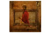 In Hindsight' 2013 Transfer print on wooden panel Signed, numbered and dated by the artist verso 50 x 50 x 0.5 cm ARR by Pete Hawkins, print on wood, offered Jun 2020