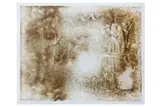 B.P-19' 2014 Black powder soot and fixative on canvas Signed and dated 124 x 124cm ARR by Ryan Conrad Sawyer, oil, offered Jun 2020