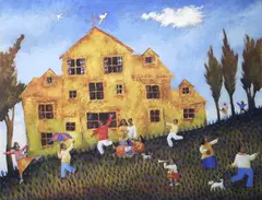 Bluebell Blast' 2016 Giclée on unstretched canvas Signed and numbered from an edition of 50 verso With Harry Bilson COA 96 x 112 cm ARR by Harry Bilson, Giclée on unstretched canvas, offered Jun 2020