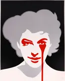 Ava Gardner aka Frank Sinatra's Nightmare (Silver)' 2013 Screenprint in colours Signed and numbered P/P in pencil 85 x 70 cm ARR by Pure Evil, Screenprint in colours, offered Jun 2020