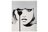 Blondie (Silver)' Screenprint AP by Pure Evil, Screenprint AP, signed in pencil, offered Jun 2020