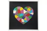Patchwork Heart by Waleska Nomura, print (other), offered Jun 2020