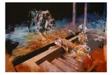 Two People Feed A Lion' 2015 Archival Pigment Print on Somerset Velvet 330gsm Edition of 20, PP 69 x 100 cm ARR by Ian Francis, Print on Somerset Velvet, offered Jun 2020