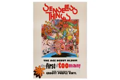Senseless Things, The First of Too Many' 1991 Offset lithograph White poster from the album release 58 x 81.7 cm ARR by Jamie Hewlett, Offset lithograph White poster from the album release, offered Jun 2020