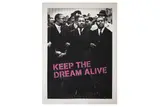 Keep the Dream Alive (MLK-pink)' Silkscreen Edition of 50 117 x 86 cm ARR by Thierry Guetta, Silkscreen Edition of, offered Jun 2020