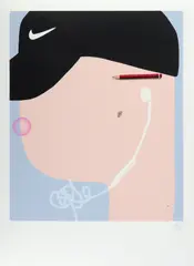 Multi Multitasking’ 2018 Silkscreen in colours on Rivoli paper Signed and numbered from an edition of 100 in pencil 70 x 50 cm ARR by Oli Epp, Silkscreen in colours on Rivoli paper, offered Jun 2020